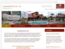 Tablet Screenshot of lakesidemud3.org